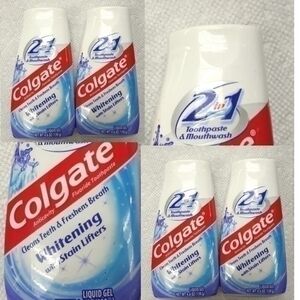 Colgate 2-In-1 Whitening Tooth Paste And Mouthwash